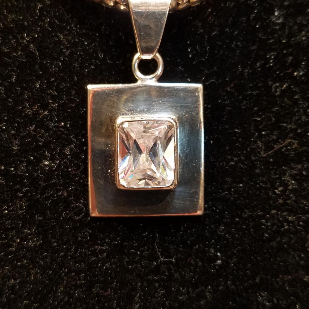 Silpada Cubic Zirconia Pendant